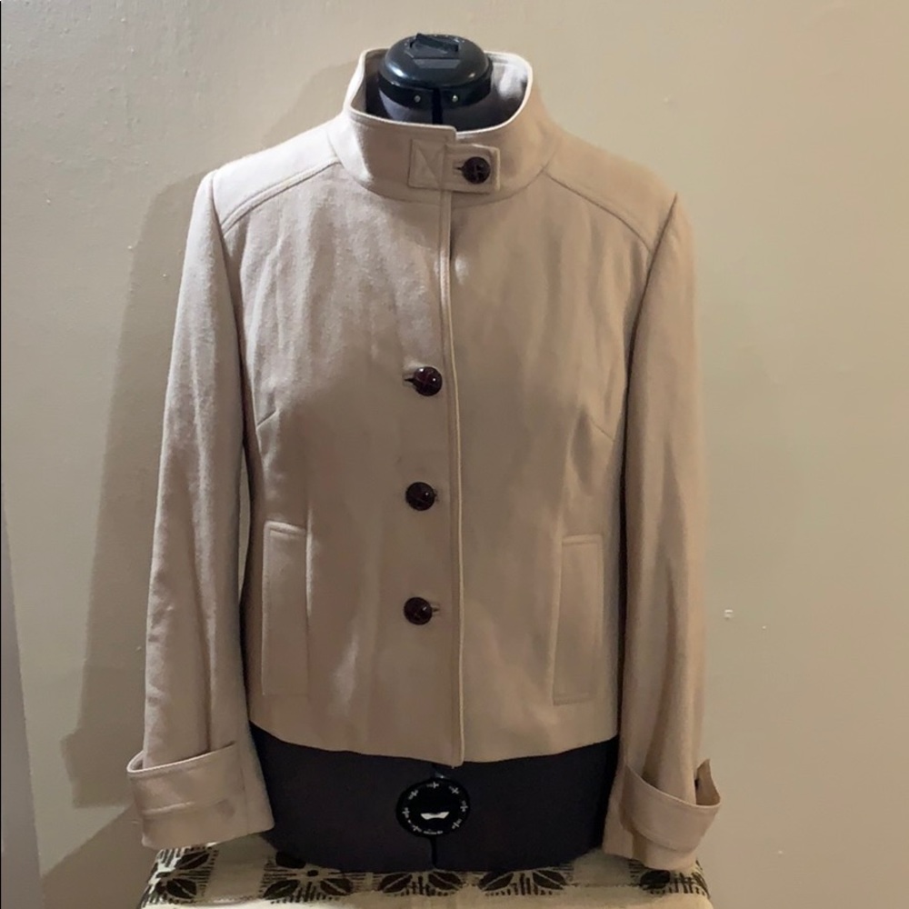 BR short wool Pea Coat